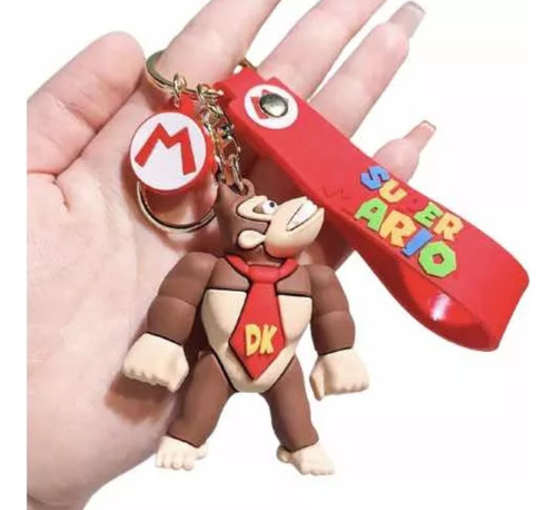 Llaveros  Mario Bros Luigi Peach Yoshi Donkey Kong Bower
