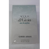 Perfume Acqua Di Gioia Edp Giorgio Armani X 50 Ml Original