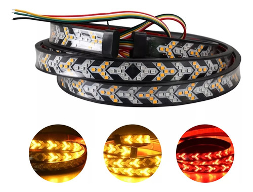 Tiras Led Secuencial 120cm Para Camioneta Y Coche Luses