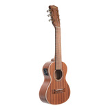 Kala Ka-gl-e Guitarra Ligera Y Portátil De Caoba Satinada .