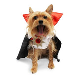 Disfraz Vamperry Perro Halloween Talla 2 Mascota Pet Pals