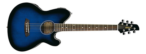 Talman Tcy10, Guitarra Electroacústica, Azul Trans