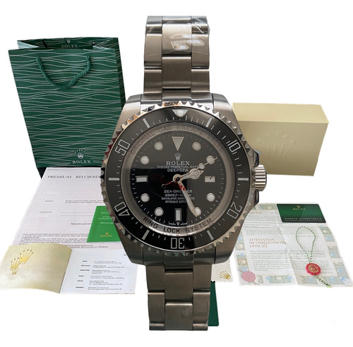  Reloj Rolex Deep Sea Automatico Negro Zafiro 44mm