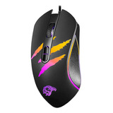 Mouse Gamer Gaming Master Mo-ya37 3200dpi 7 Botoes Rgb Preto