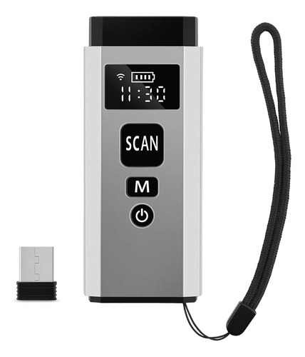 Jrhc Escáner De Código De Barras 2d Bluetooth, 3 En 1 Con Ca