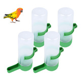 4 Comederos Automaticos Para Pajaros, Dispensador De Agua Pa