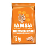 Iams Alimento Seco Para Gato Adulto Sabor Pollo 15kg