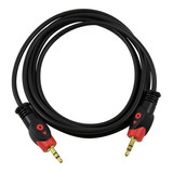 Cable Auxiliar Plug 3.5 A Plug 3.5 1.5 Mts Ciclos Reforzado!