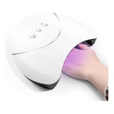 Cabine Uv/led Para Secagem De Unhas Z3 Branca 2 Em 1