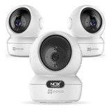 Combo X 3 Camara Seguridad Ip Wifi Casa Hikvision Ezviz C6n 