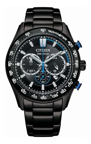 Reloj Citizen Eco Drive Chronograph Black Edition Ca448585e 