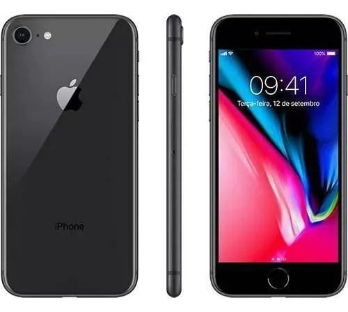  iPhone 8 64 Gb Cinza-espacial - Perfeito Funcionamento