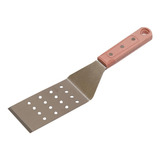 Espatula Volteadora Cocina Plancha Acero Inoxidable Raspador Color Rosa