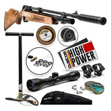 Rifle Pr900 High Power + Inflador + Mira 3-9x40 + Funda