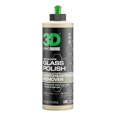 Glass Polish 3d Pulimento Para Cristales 16oz