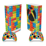 Skin Para Xbox Series S Adesivo Vertical - Modelo 037