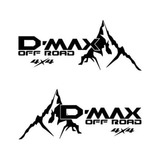 Sticker Dmax 4x4 Off Road Par