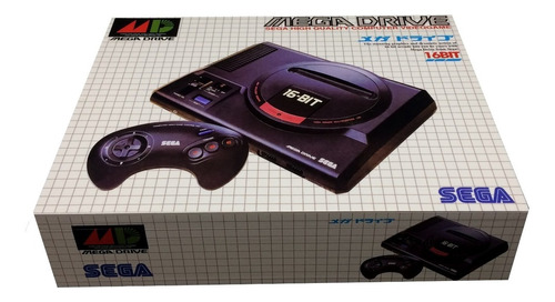 Caixa De Madeira Mdf Mega Drive Japones Com Alça