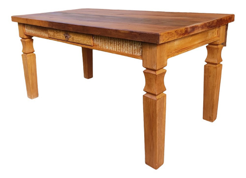 Mesa De Jantar Produzida Em Madeira Maciça 2,00x80 Em Oferta