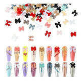 Kits Para Decoración - 240 Piezas 3d Bow Nail Art Decoracion