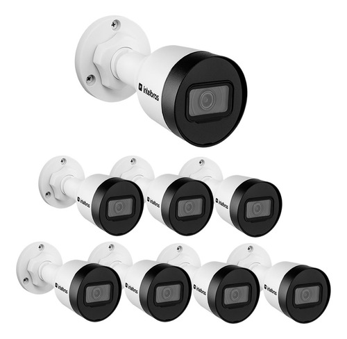 Kit 8 Câmera Ip 2 Megapixels 3.6mm 30m Vlp 1230 B Intelbras