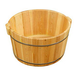 Barrel De Pedicura De Madera Para Baños De Pies