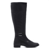 Bota Feminina Montaria Cano Alto Leve +1 Par De Meia Brinde