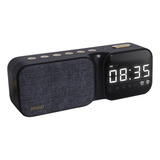 Reloj Despertador Dual Inteligente, Altavoz Bluetooth, Inalá