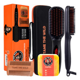 Kit De Alisador De Barba Tame The Wild Pro Para Hombres, Ki.