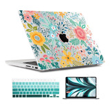 Funda Rígida Twolskoo Para Macbook Pro 16  2485 Flowers