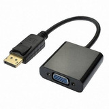 Cabo Adaptador Conversor Vídeo Displayport Para Vga Dell Hp