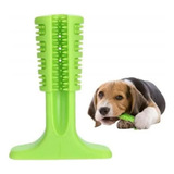 Escova Dentatal Canina Massageador Verde Para Dogs