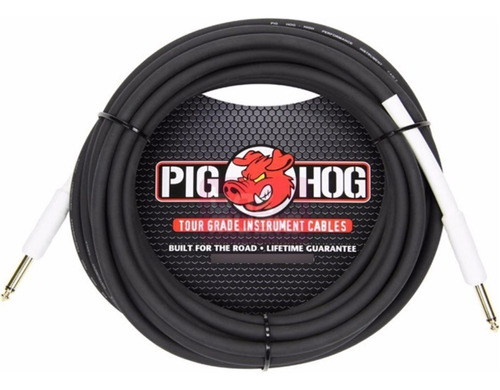 Pig Hog Ph25 Cable Para Guitarra O Bajo 7.62 Metros Full 