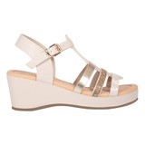 Sandalia Niña Vivis Shoes K Romana Con Plataforma 1114634