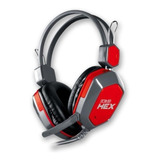 Auricular Noganet Gamer Sotrmer Hex Mic Mini Plug Vincha Reg