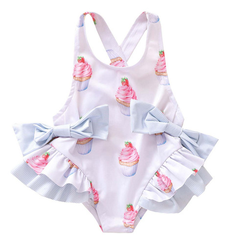 Traje De Baño De Una Pieza Para Bebés Y Niñas, Traje De Baño