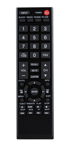 Control Remoto Toshiba Ct-90325 Pantalla Tv Hdtv Led Lcd