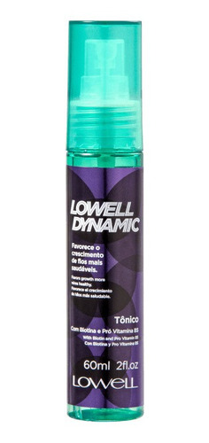 Tônico Capilar Lowell Dynamic 60ml