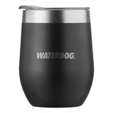 Vaso Termico Copon Waterdog Mate 350cc Vino Acero Inox Tapa Color Negro