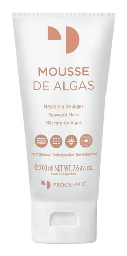 Prodermic Máscara Detox Mousse De Algas Efecto Antiage 200ml