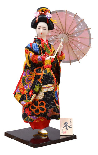 Muñecas Geisha Japonesas Étnicas, Muñeca Estilo B