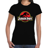 Camiseta Baby Look Feminina Jurassic Park