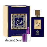 Decant Perfume Arabe 5ml Thahaani Al Wataniah Masculino 