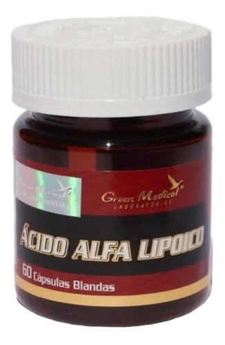 Acido Alfa Lipoico 300 Mg. 60 Capsulas Blandas. Agronewen