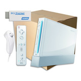 Nintendo Wii Completo + Adaptador Hdmi Com Garantia