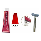 Tintura Cromatone Permanente X77 60gr+exprimidor De Tintura