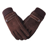 Guantes De Piel De Cerdo Para Hombres Que Conducen Motocicle