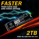 Axe Memory 2tb Nvme M.2 2280 Pcie Gen 3x4 Ssd Interno Unidad