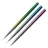 Set Pincel Liner Nail Art 7-9-11mm