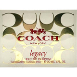 Edp 1.0 Onzas Legacy Por Coach Para Mujer En Spray